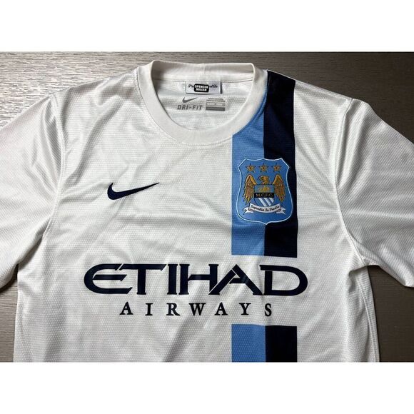 Men's 2013/14 Nike Manchester City Third Kit Soccer Jersey Size Small New - Picture 2 of 10